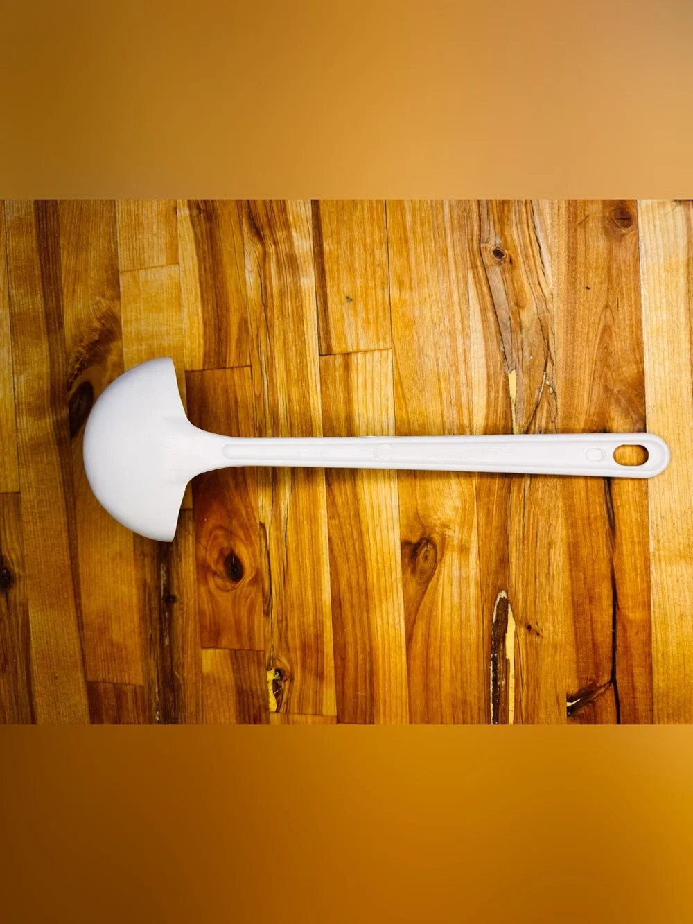 Vintage White PYREX Accessories Ladle USA Made 2109-2